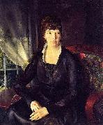 George Wesley Bellows Emma at the Window Spain oil painting artist